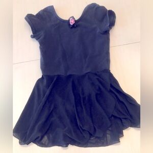 Girls 3T leotard Theatricals black